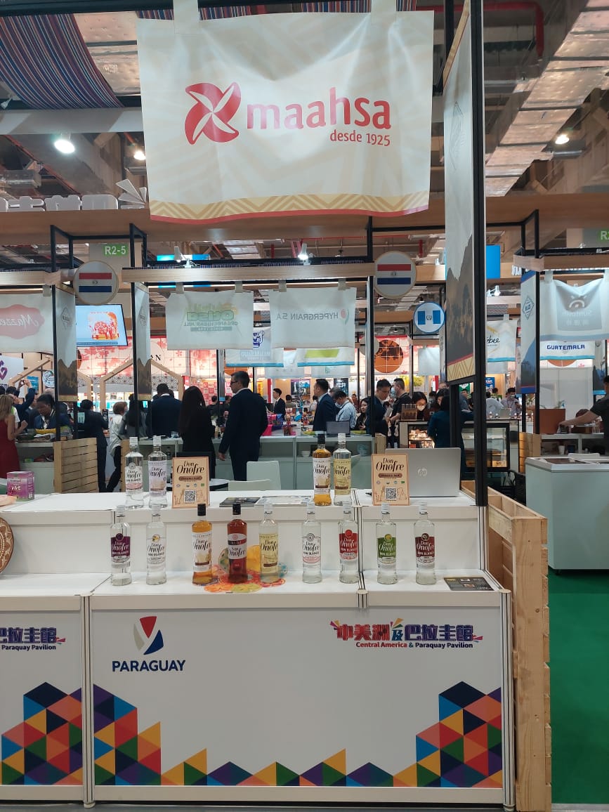 MAAHSA, a recognized Paraguayan industry, shines at FOOD TAIPEI 2023 with its DON ONOFRE rums