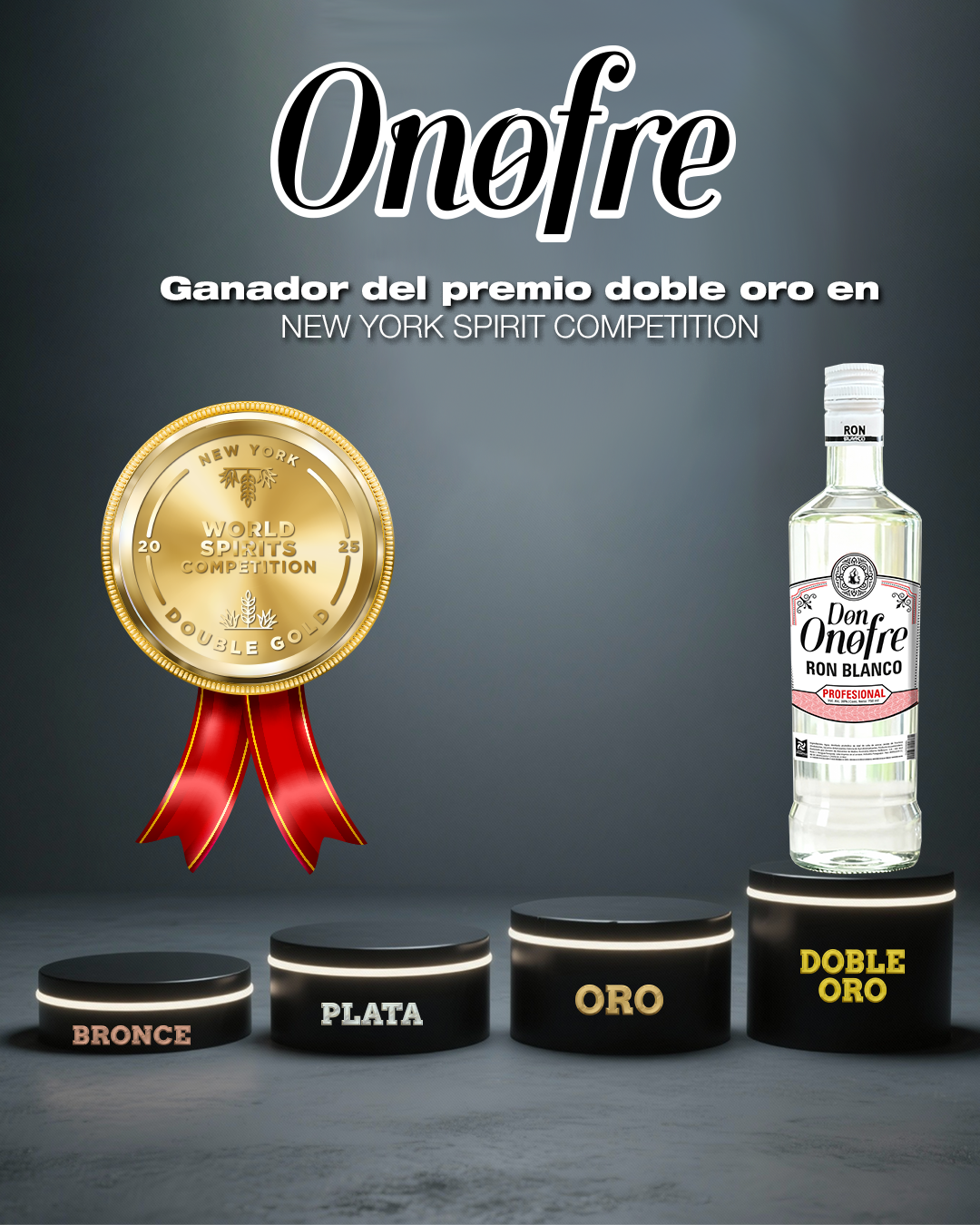 “Los mejores rones del mundo, según la Competencia de Licores del Mundo de Nueva York 2025.”