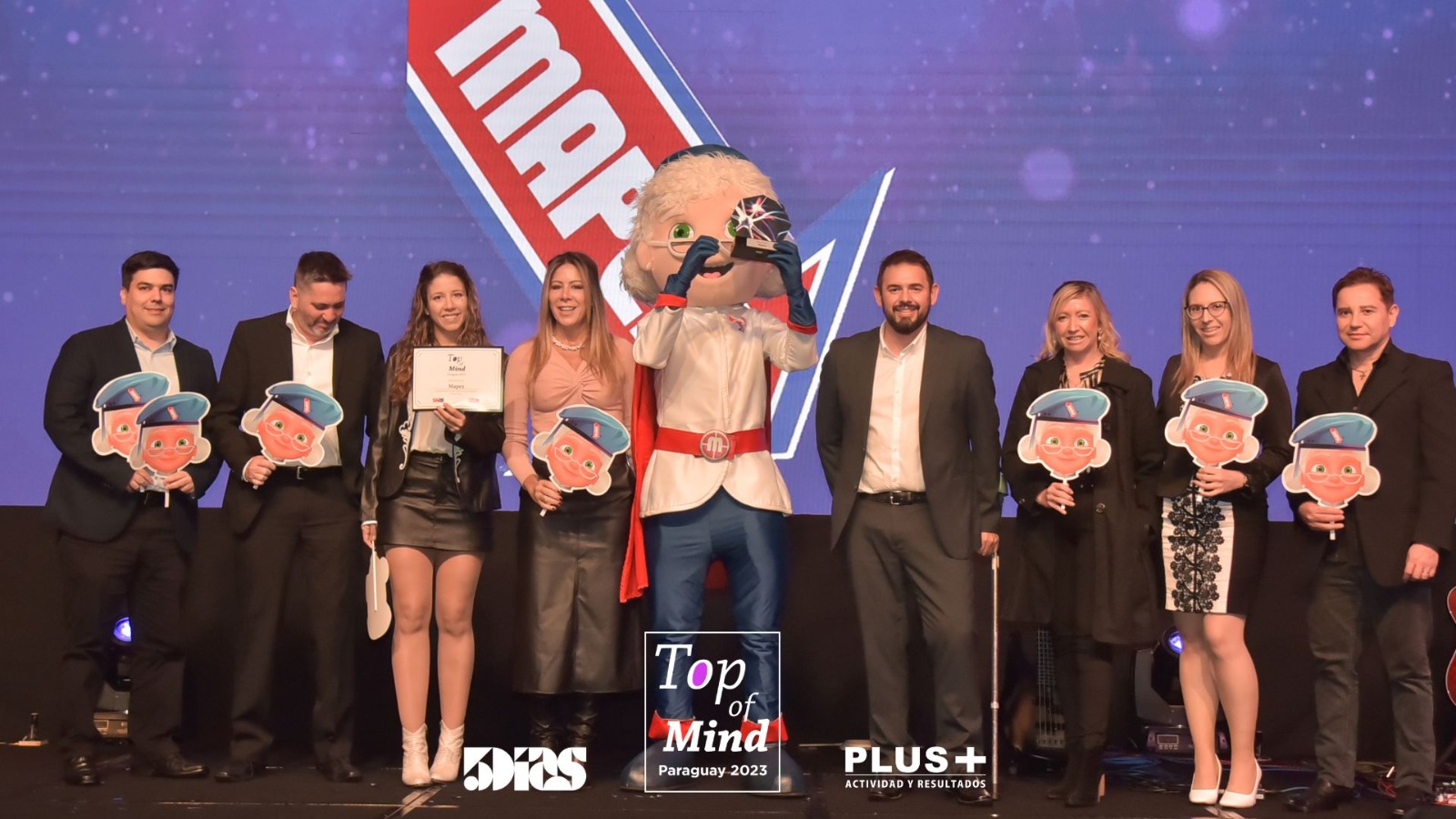 MAPEX gana el premio Top of Mind por 12avo año consecutivo en Paraguay